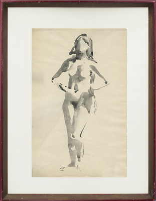 Стоящая обнаженная. Из серии «Обнаженные»